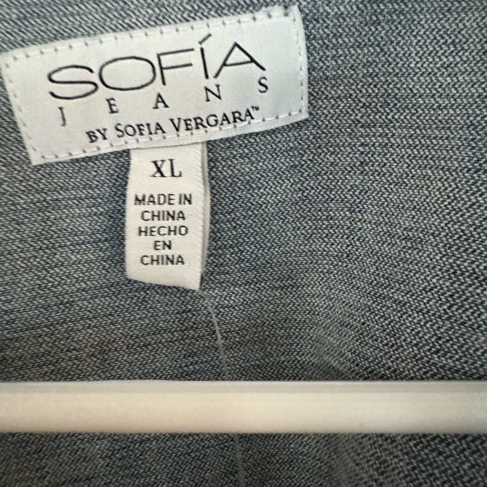 Sofia jeans by Sofia Vergara Jean Jacket, XL - Picture 3 of 11